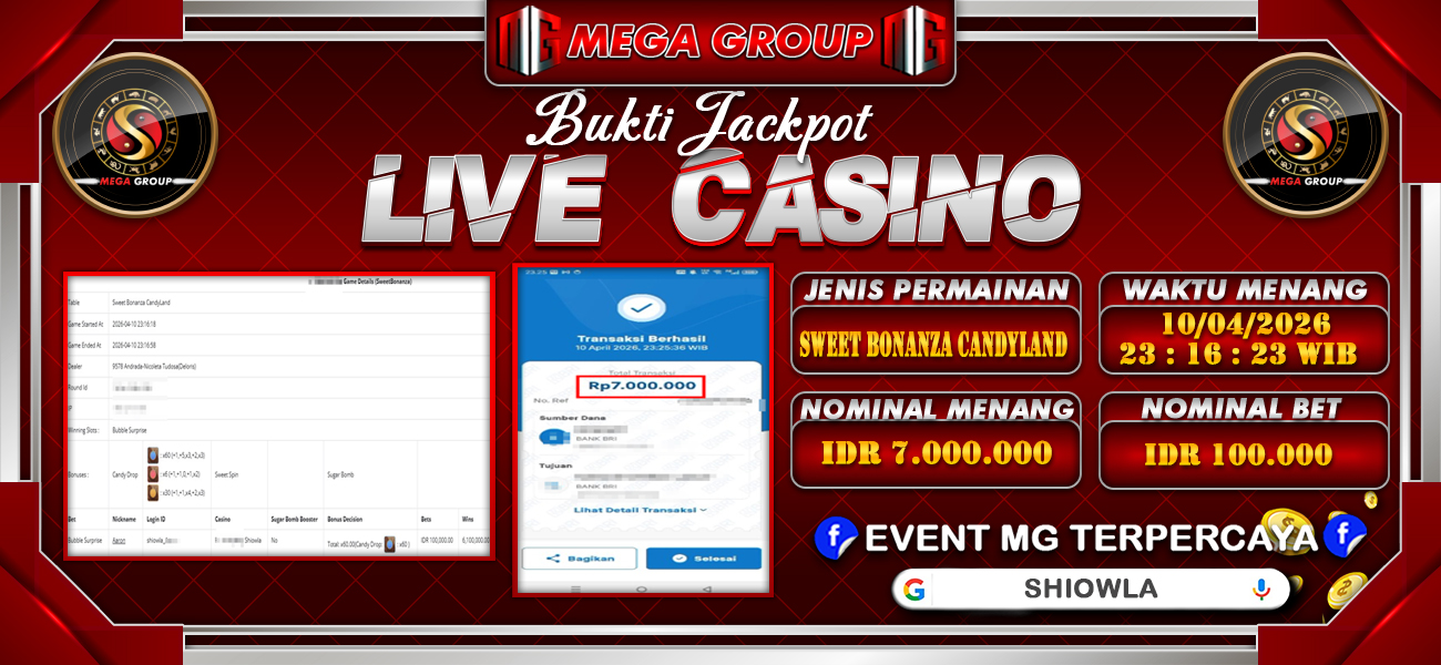 Bukti JP situs Shiowla hari Sabtu, 11 April 2026